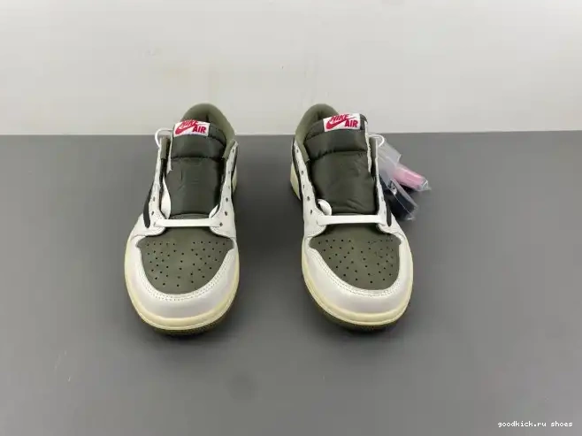 Rep 1 X SCOTT LOW TRAVIS AIR MEDIUM DM7866-200 OLIVE OG JORDAN 0612